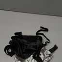 2 PCS Satin Car Seat Headrest Cover for Babies, Soft Silk Feeling Headrest Cover for Hair Protection, Satin Baby Car Seat Hair Protector (Black+Grey)