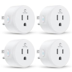 EIGHTREE Smart Plug, Smart Home WiFi Outlet Works with Alexa & Google Home, Smart Socket with Remote Control & Timer Function, 2.4GHz WiFi Only, 3 Packs