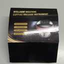 5-in-1 Smart Dynamic Cupping Therapy Massager Set, 12 Levels Heat & Suction Cupping Kit for Massage Therapy, Electric Cupping Device with Red Light Therapy for Back Pain, Knots, Muscle Soreness (Red)