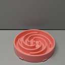 Slow Feeder Maze Puzzle Bowl - Large Dog Non Slip Interactive Food Dishes - Bloat Stop, Choking Prevention - Pink