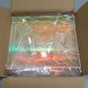 GRETJOB Disposable Facial Towel Storage Box Rainbow, Acrylic Facial Container Compatible with Clean Skin Face Towel XL Wall-Mounted Organizer with Drawer