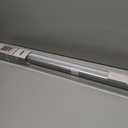 Blackout Roller Shades Blinds Cordless for Windows Pull Down Room Darkening Door Blinds with Thermal Insulated Easy to Install for Living Room,Bedroom,Home,Office Bathroom Grey 37" W x 72" H