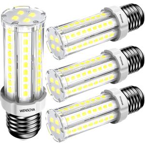LED Light Bulb 150W Equivalent 1200 Lumen 6500K Daylight White 10W LED Corn E26/E27 Light Bulb Non-dimmable Ceiling Fan Bulb for Home,Garage,Indoor,High Brightness