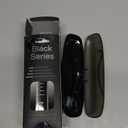 Aquasonic Black Series Ultra Whitening Toothbrush  ADA Accepted Electric Toothbrush- 8 Brush Heads & Travel Case  40,000 VPM Electric Motor & Wireless Charging - 4 Modes w Smart Timer (1 Count (Pack of 1))