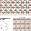 2 x Vnaaem 10 Sheets Paw Print Wrapping Paper - Funny Christmas Dog Cat Paw Design Gift Wrap for Winter Holiday Birthday Baby Shower - 20 X 28 Inches