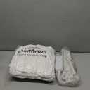 Sunbeam Electric Heated Mattress Pad Queen 80" x 60" 12 Heat Settings 12-Hour Auto Shut-Off Fast Heating Soft Cozy Fabric Deep Pocket Skirt Machine Washable