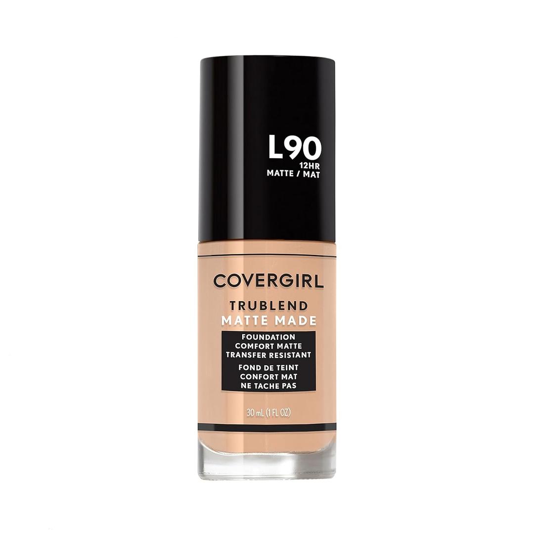 COVERGIRL TruBlend Matte Made Liquid Foundation, Classic Beige, 1 Fl Oz (Pack of 1)