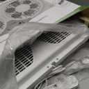 Holmes Dual 8" Blade Twin Window Fan with LED One Touch Thermostat Control