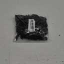 Satin Ribbon Black Bow Decor 2.5" Premade Pink Twist Tie Bows for Gift Wrapping Treat Bags Party Favors Wedding Decorations - 50 Counts