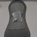 Smooth Triple Fusion Back Massager,with Heat, Vibration & Lumbar Traction - Deep Tissue Lumbar Pillow for Lower Back Pain Relief, Relaxation for Home, Office - Corded ElectricDark Gray