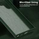 bemal for Samsung Galaxy S25 Ultra Case - Smooth Silky Liquid Silicone - Slim Fit Soft Microfiber Lining - Designed for Women and Girls - Shockproof Protective Phone Cover 6.8"- Dark Green