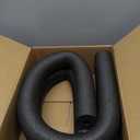 Chochkees Floating Pool Noodles Foam Tube 2-Pack, Thick Hollow Noodles for Floating in The Swimming Pool, 52" Inches Long (Black)