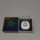 Smart Ring for Women Men, Health Fitness Tracker Ring with Heart Rate/Sleep Tracker/Blood Oxygen/HRV/Stress/Calorie/Steps, IP68 Waterproof for iOS & Android, No APP Fees(Rose Gold,6#)