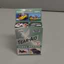 TEAR-AID Vinyl Repair Kit, Type B Clear Patch for Vinyl-Coated Materials, Works on Tents, Awnings, Air Mattresses, Pool Liners and More, Green Box, Single Pack