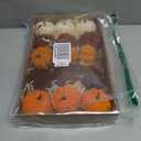 9PCS Fall Pumpkin Decor - Plastic Artificial Fake Pumpkins Used for Home Party Outdoor Decor and Thanksgiving Decorations