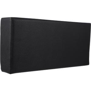 HEALLILY Massage Bolster Pillow Cushion for Massage Tables Leather Square Pillow Cushion Beauty Salon SPA Head Rest Cushion Black