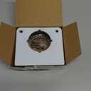 Door Reinforcement Plate, Stainless Steel, Fits 1-3/8" Doors, 2-3/8" Backset, Lock and Door Reinforcer Security, Door Knob/Lock/Latch/Deadbolt Cover Plate, Reinforce and Repair Wood/Metal Doors