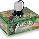 Fluker's Repta-Clamp Lamp, Heavy Duty Clamp Light For Reptile Tanks and Terrariums, UL/CUL Approved, Great for Reptile Basking, 75-Watt Maximum with Dimmable Switch, 5.5"