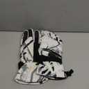 Ski Gloves - Waterproof Winter Snowboarding Gloves for Men & Women, Touchscreen Compatible, Warm Below -30F (Medium, White)