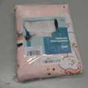 JSD Pink Unicorn Kids Sheet Set Twin Size, 3 Piece Girls Rainbow Printed Microfiber Bed Sheets Deep Pocket