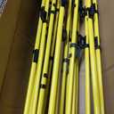 46 Inches Fiberglass Step in Electric Fence Posts,Temporary Fence Stakes for Cows,Sheep and Animals Fence,Snow Fence, Garden Protection,Portable Fence Ideal for Electric Fencing-20 Posts