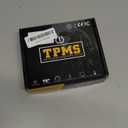 Tire Pressure Monitoring System, Tire Pressure Sensor with Real-Time Tire Pressure and Temperature, 48s Refresh Rate and Multi-Alarm Alerts, for Cars, SUVs and Trucks, Including 4 Sensors (0-87 PSI)