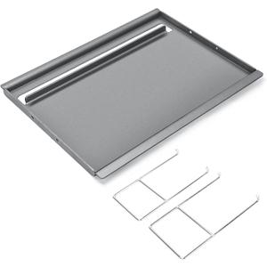 Hisencn 25.6" x 16.7" Griddle for Gas Grill, Cast Iron Griddle FlatTop Insert for Nexgrill, Weber, Charbroil, Pit Boss, Traeger, Camp Chef and more Grill, Griddle for Outdoor Gas & Charcoal Grills