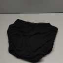 Women's Vintage Strapless Open Back Boned Mesh Bustier Zip Back Corset Bodyshaper Crop Top (14-16)