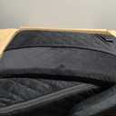 Small Dog Car Seat, Memory Foam Dog Booster Car Seats with Thick Cushion for Medium Dogs Under 35lbs, Detachable Washable Dog Bed for Car, Pet Carseat with Storage Pockets,2 Safety Belts (Black)