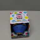 Glow in The Dark Piggy Bank for Kids, Unbreakable Plastic Money Savings Box, Cute Coin Bank for Toddlers Boys Girls Birthday Gift