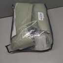 Green Linen Semi Sheer Curtains 90 Inches Long for Living Room Bedroom Light Filtering Sage Green Textured Burlap Pinch Pleated Curtains 90 Length Hooks Rings Back Tab for Sliding Door 2 Panels