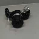 Small Block Chevy Electric Water Pump 283-327-400 SBC High Volume Flow 35 GPM (Black)