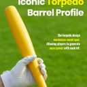 2 Torpedo Plastic Baseball Bat Set for Backyard Game - 32 in / 9 oz