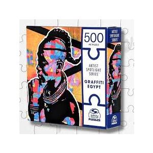 Spin Master Artist Spotlight Series, Graffiti Egypt, 500 Pc Jigsaw