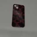 Aesthetic Tortoise Shell Phone Case for iPhone 14 6.1in,Retro Cool Girl Leopard Print Brown Amber Trendy Full Camera Protective Cover for iPhone 14 6.1"