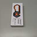 6-Stage Knife Sharpener - Premium Kitchen Knife Sharpeners - Adjustable Handheld Manual Knife Sharpeners for Kitchen Knives, Scissor and Chef Knife.Easy for beginners to use (ORANGE)