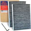 OIFILLIO HEPA Cabin Air Filter for BMW X5 X7 X6 (2019-2025), 530i 540i 530e M5 M550i (2017-2023), 740i 750i (2016-2022), Replaces OE 64119366401 64115a1bdb6 (2PCS)