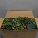 2PCS 6Ft Artificial Norfolk Pine Garlands, Real Touch Winter Christmas Garland, Green Artificial Greenery Garland for Table, Mantle, Wall, Indoor, Outdoor Christmas Decorations (2, 6FT)