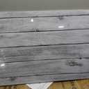 Magnetic Dry Erase Board - 24'' x 18'' Decorative Magnetic Board for Wall - White Board - Magnet Board Display Board - Gray Wood Plank