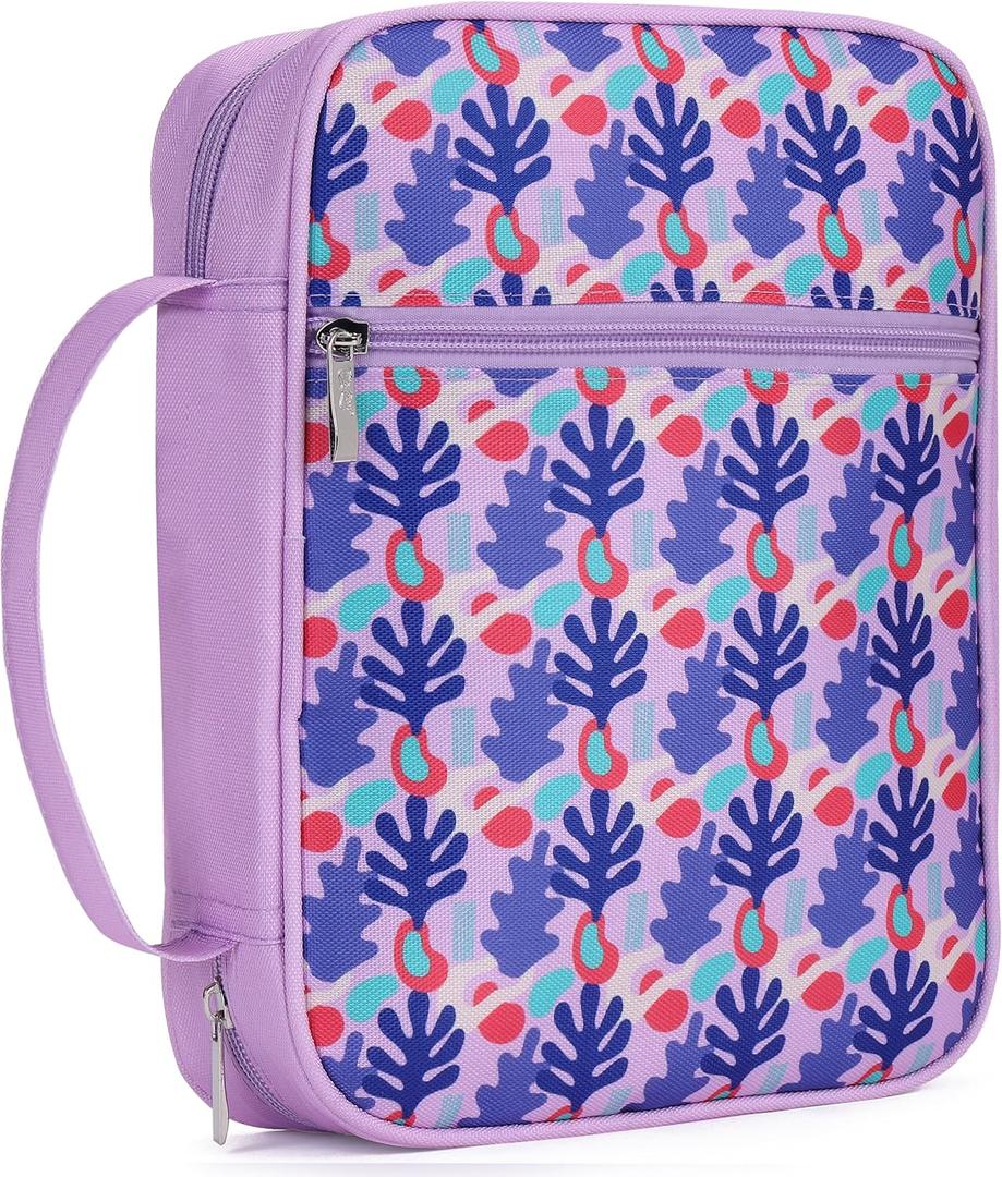 Mr. Pen- Bible Case Covers for Women, Bible Bag Covers (Petal Harmony)