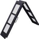 80" Steel Loading Ramp, 800LBS Capacity, Portable Motorcycle Ramp, Folding ATV Ramp for Pick up Truck, Black, Pack of 1