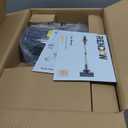 RENDOW Cordless Vacuum Cleaner, 550W 45Kpa 65Mins Vacuum Cleaners for Home, Self-Standing Cordless Stick Vacuum with LED Display,Anti-Tangle Rechargeable Wireless Vacuum for Pet Hair/Carpet/Hard Floor (Gold)