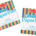 Melissa & Doug Easel Pad (17 x 20 inches) - 50 Sheets, 2-Pack