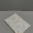 EASY JOY Crepe Paper Flowers Banner White Gradient Pink Flower Banners Spring Hanging Paper Floral Leaves Garland for Spring Birthday Wedding Home Decorations