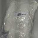 Zeagoo Women 2026 Long Puff Sleeve Sweater Fall Slim Fit Pullover Tops Crewneck Ribbed Knit Bodysuit Jumpsuit (Large, White)