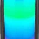 Generic Bluetooth Speaker, Portable Subwoofer Speaker, Indoor Wireless Loudspeaker with LED Light, Outdoor Speakers for Outdoor Party, Home, Park, Garden (Black), GFN15151