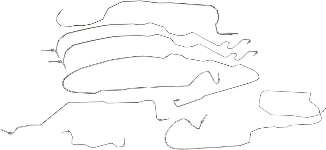 Dorman 919-141 Stainless Steel Preformed Brake Line Kit Compatible with Select Chevrolet / GMC Models (OE FIX)