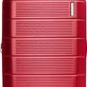 American Tourister Stratum 2.0 Hardside Expandable Luggage with Spinners | Red | 3PC (CO/MED/LG), 3-Piece Set