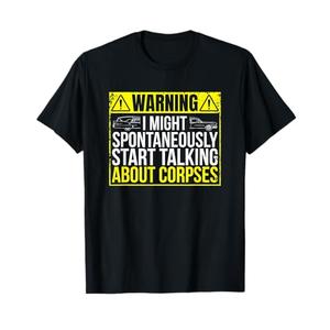 Funny Funeral Director Last Responder Embalmer Mortician T-Shirt XL