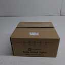 Brightown Outdoor String Lights Patio Lights, 100FT ST38 Shatterproof Dimmable Waterproof Connectable LED Christmas Lights, Hanging Outside Light for Backyard, Porch, Deck, Balcony, Garden, Home Decor (Black)